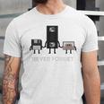 Never Forget Retro Nostalgia Tapes Throwback 80s Premium Tri-Blend Unisex Jersey T-Shirt
