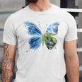 Frutiger Aero Aesthetic Butterfly Computer Fishes Scenery Raglan Baseball Tee Unisex Jersey T-Shirt Frutiger Aero Aesthetic Butterfly Computer Fishes Scenery Raglan Baseball Tee Unisex Jersey T-Shirt