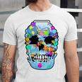 Frutiger Aero Aesthetic Tech Skull Computer Fishes Unisex Jersey T-Shirt Frutiger Aero Aesthetic Tech Skull Computer Fishes Unisex Jersey T-Shirt