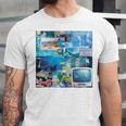 Frutiger Aero Retro Vibes Premium Tri-Blend Unisex Jersey T-Shirt