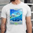 Frutiger Aero Skeuomorphism User Interface Nostalgia Premium Tri-Blend Unisex Jersey T-Shirt