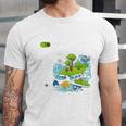 Frutiger Aero Y2K Fashion Trends Statement Piece Tech Orbite Premium Tri-Blend Unisex Jersey T-Shirt