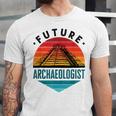 Future Archaeologist Pyramid Archaeology Student Graduation Unisex Jersey T-Shirt