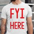 Fyi Introvert Here Raglan Baseball Tee Unisex Jersey T-Shirt
