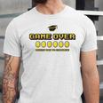 Game Over Insert 30K To Continue Graduation s Unisex Jersey T-Shirt