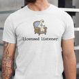 Goose Licensed Listener Psychology School Graduation Unisex Jersey T-Shirt