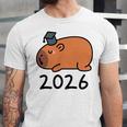 Grad Class Of 2026 Capybara Graduation Graduated Kids Unisex Jersey T-Shirt