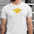 I Graduated Now What Congratulations Graduation Unisex Jersey T-Shirt