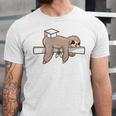Graduation 2022 PhD Sloth Bachelor Master School Doctor Unisex Jersey T-Shirt
