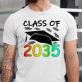 Graduation Class Of 2035 Hand Prints Space Pre-K -12th Grade Unisex Jersey T-Shirt