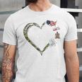 Heart Coast Guard Wife Coast Guard Graduation Wife USCG Wife Unisex Jersey T-Shirt