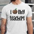 I Heart My Teachers I Love My Teachers Graduation Kids Teens Unisex Jersey T-Shirt
