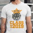High School King Graduation Shirt Class Of 2019 Seniors Unisex Jersey T-Shirt