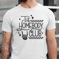 The Homebody Club Retro Introvert Antisocial Unisex Jersey T-Shirt