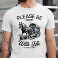 Horse Please Be Patient With Me I'm From The 1900s Premium Unisex Jersey T-Shirt