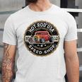 Hotrod Custom Car Automotive Nostalgia Distressed Premium Tri-Blend Unisex Jersey T-Shirt