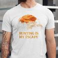 Hunting Is My Escape Introvert Hunter Antisocial Raglan Baseball Tee Unisex Jersey T-Shirt Hunting Is My Escape Introvert Hunter Antisocial Raglan Baseball Tee Unisex Jersey T-Shirt