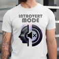Introvert Mode Finding Inner Peace In Silence Unisex Jersey T-Shirt Introvert Mode Finding Inner Peace In Silence Unisex Jersey T-Shirt