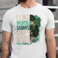 Introverted Murder Shows True Crime Lovers Introvert Unisex Jersey T-Shirt