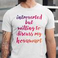 Introverted Willing To Discuss Hovawart Introvert Unisex Jersey T-Shirt Introverted Willing To Discuss Hovawart Introvert Unisex Jersey T-Shirt