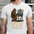 Introverted But Willing To Discuss Nephilim Unisex Jersey T-Shirt