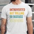 Introverted But Willing To Discuss Running Hobby Unisex Jersey T-Shirt Introverted But Willing To Discuss Running Hobby Unisex Jersey T-Shirt