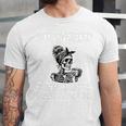 Introverted But Willing To Discuss Snacks Coffee Premium Unisex Jersey T-Shirt