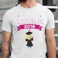 Kids Kindergarten Graduate 2018 Graduation Girls Unisex Jersey T-Shirt