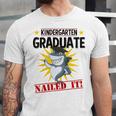 Kids Kindergarten Nailed It Shirt 2019 Shark Graduation Tee Unisex Jersey T-Shirt