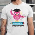 Kindergarten Graduation Tee Shirt Pink Owl T-Shir Unisex Jersey T-Shirt