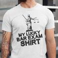 Law School Graduation My Lucky Bar Exam Shirt Lawyer Unisex Jersey T-Shirt