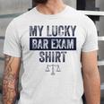 Law School Graduation Him Her Lucky Bar Exam Unisex Jersey T-Shirt