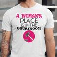 Lawyer Attorney Law School Graduation Female Women Unisex Jersey T-Shirt