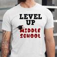 Level Up Middle School 5th Grade Graduation Unisex Jersey T-Shirt