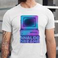 Lofi Reverie Analog Dreams Pixel 90s Desktop VHS Nostalgia Unisex Jersey T-Shirt