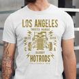 Los Angeles Hotrods Automotive Nostalgia Distressed Unisex Jersey T-Shirt