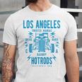 Los Angeles Hotrods Automotive Nostalgia Premium Tri-Blend Unisex Jersey T-Shirt