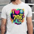 I Love The 70s Retro Cassette Roller Vinyl Nostalgia Vibes Premium Tri-Blend Unisex Jersey T-Shirt I Love The 70s Retro Cassette Roller Vinyl Nostalgia Vibes Premium Tri-Blend Unisex Jersey T-Shirt