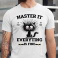Masters Mastered It Graduate Master Degree Graduation Unisex Jersey T-Shirt