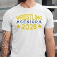 Night Wrestling Senior 2026 Graduation Unisex Jersey T-Shirt