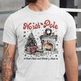 North Pole Book Club Book Lover Bookish Bookworm Christmas Unisex Jersey T-Shirt