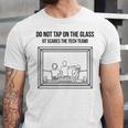 Do Not Tap On The Glass Sound Booth Introvert Unisex Jersey T-Shirt Do Not Tap On The Glass Sound Booth Introvert Unisex Jersey T-Shirt