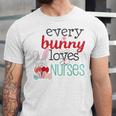 Nurse LPN RN CNA Easter Graduation Nursing 2021 Unisex Jersey T-Shirt