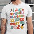 I Officially Graduated Kindergarten Graduation Class 2024 Unisex Jersey T-Shirt
