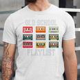 Old School Playlist Nostalgia Vibes Cassette Unisex Jersey T-Shirt Old School Playlist Nostalgia Vibes Cassette Unisex Jersey T-Shirt