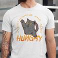 Overthinking And Also Hungry Introverted Overthinker Unisex Jersey T-Shirt