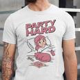 Party Hard Comfortable Stay At Home Introvert Unisex Jersey T-Shirt