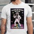 Be Patient With Me I'm From The 1900s Birthday Premium Tri-Blend Unisex Jersey T-Shirt