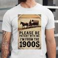 Be Patient With Me I'm From The 1900s Birthday Retirement Premium Tri-Blend Unisex Jersey T-Shirt