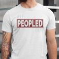 All Peopled Out Introvert Joke Sarcastic Quote Premium Tri-Blend Unisex Jersey T-Shirt All Peopled Out Introvert Joke Sarcastic Quote Premium Tri-Blend Unisex Jersey T-Shirt